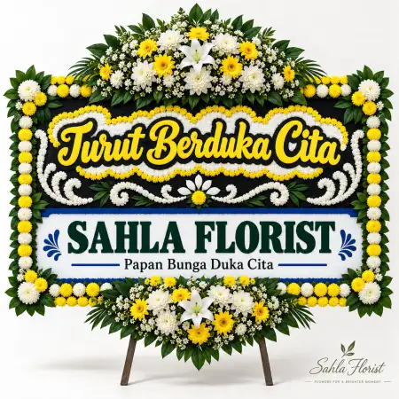 Papan Bunga Duka Ambon